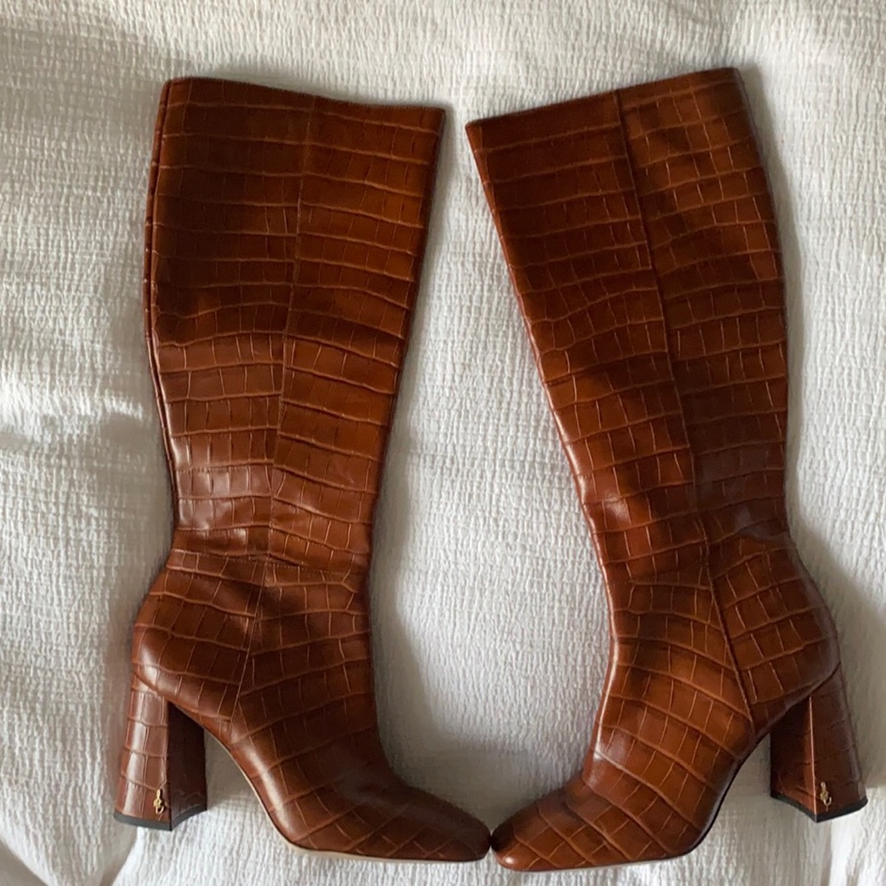 Sam Edelman blown knee high boots. Worn once